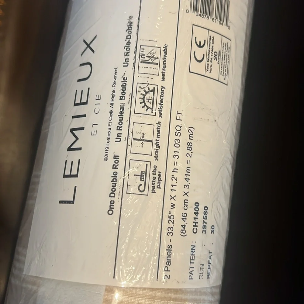 Lemieux Et Cie BEIGE KOTOBI TRICAL TEXTILE WALLPAPER